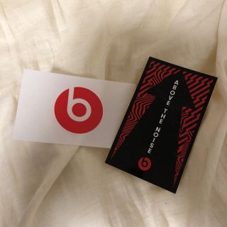 ビーツバイドクタードレ(Beats by Dr Dre)の【beats】ステッカー(シール)