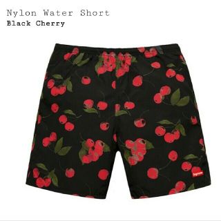 シュプリーム(Supreme)の①【L】supreme Nylon Water Short cherry(水着)