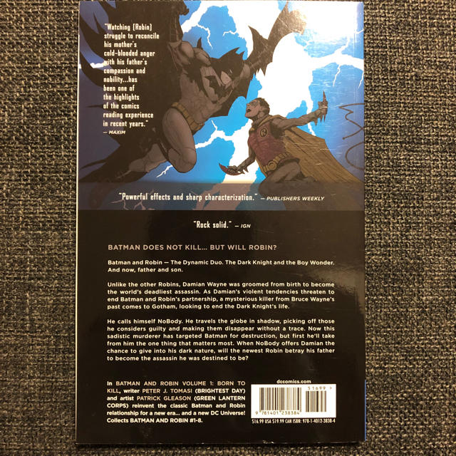 MARVEL(マーベル)のBATMAN バットマン 洋書 漫画 バットマンアンドロビン エンタメ/ホビーの本(洋書)の商品写真