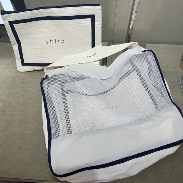 shiro(シロ)のshiro フラットポーチ パッキングポーチ セット レディースのファッション小物(ポーチ)の商品写真