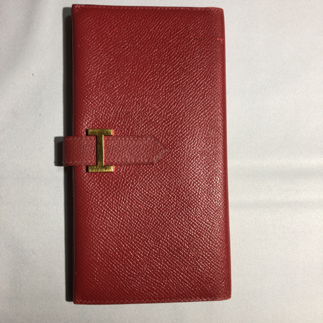 ☆Hermes エルメスベアン 長財布 B刻印 美品 - 財布