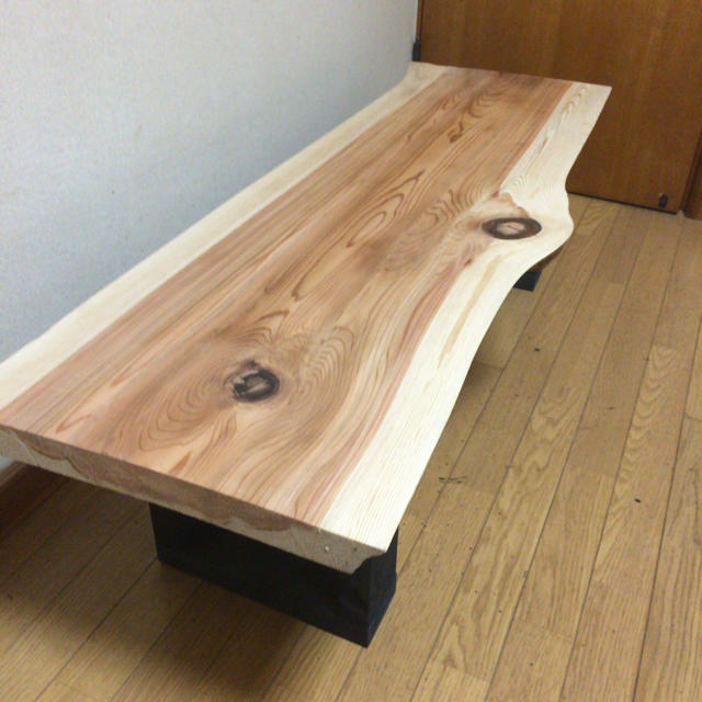 W130サイズ 天然一枚板テーブル