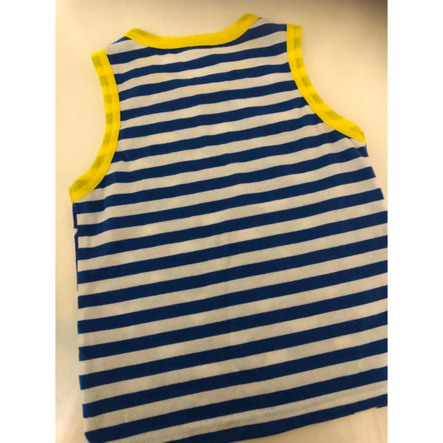 キッズ タンクトップ 110 キッズ/ベビー/マタニティのキッズ服男の子用(90cm~)(Tシャツ/カットソー)の商品写真