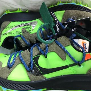 オフホワイト(OFF-WHITE)のoff white nike zoom terra kiger 5 24.5最安(スニーカー)