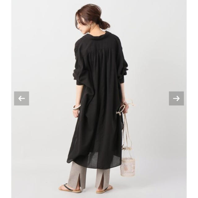 Plage(プラージュ)のPlage  long gather シャツ レディースのトップス(シャツ/ブラウス(長袖/七分))の商品写真