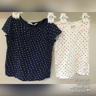 ベビーギャップ(babyGAP)の90cm2点SET☆GAP,H&M(Tシャツ/カットソー)