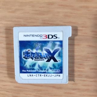 ニンテンドウ(任天堂)の任天堂3DSソフト  ポケットモンスターX(携帯用ゲームソフト)