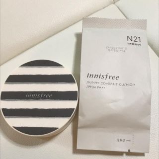 イニスフリー(Innisfree)のinnisfree イニスフリー★クッションファンデ セット サンプル付(ファンデーション)