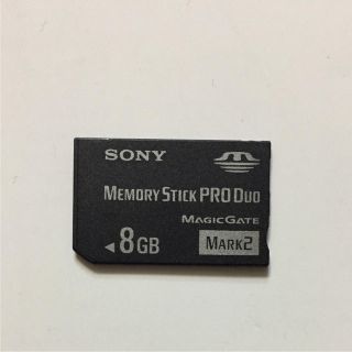 ソニー(SONY)のソニー SONY メモリースティック  PRO DUO 8GB(PC周辺機器)