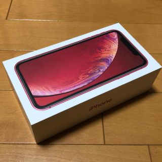 アイフォーン(iPhone)のiPhoneXR 64GB RED simフリー(スマートフォン本体)