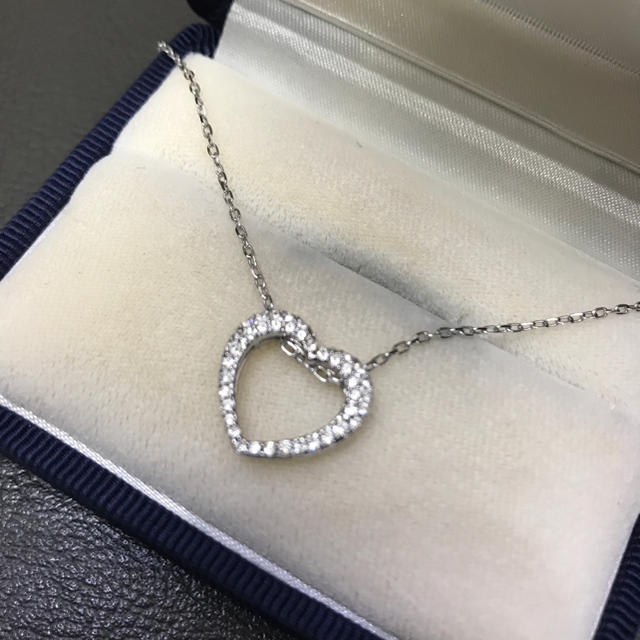 新品 未使用 SWAROVSKI スワロフスキー ハート ネックレス