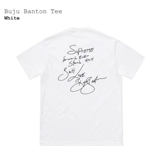 M　Supreme Buju Banton tee 19ss　ブジュ・バントン