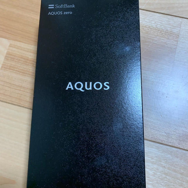 【新品 未使用 SIMフリー】AQUOS ZERO 801SHブラック