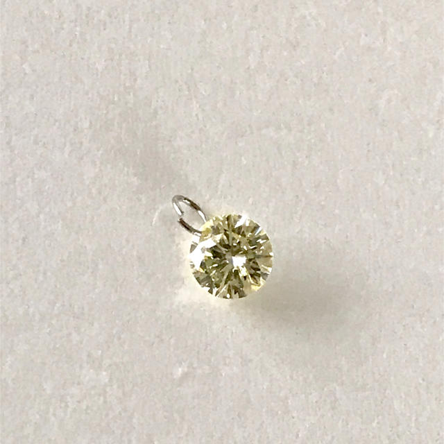 レーザーホール ダイヤモンド 0.25ct - ネックレス