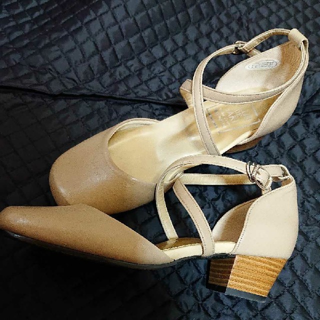 天然革のサンダル レディースの靴/シューズ(サンダル)の商品写真