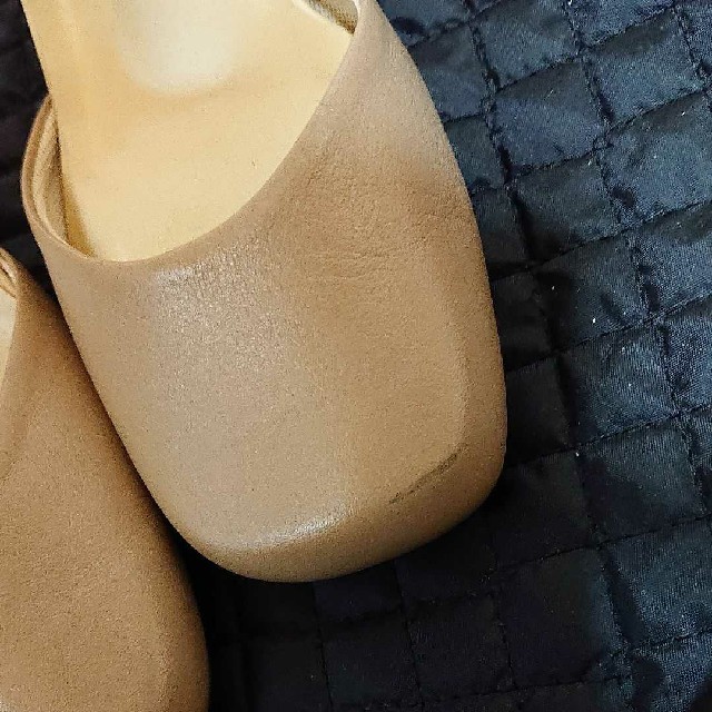 天然革のサンダル レディースの靴/シューズ(サンダル)の商品写真