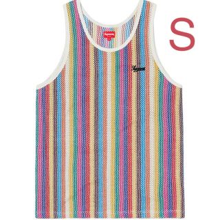 シュプリーム(Supreme)のsupreme Knit Stripe Tank Top  Sサイズ(タンクトップ)