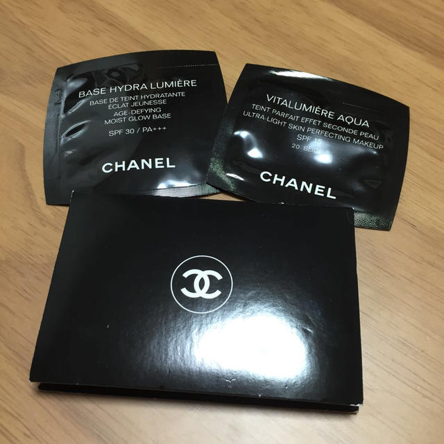 CHANEL(シャネル)のCHANEL サンプル品３種 コスメ/美容のコスメ/美容 その他(その他)の商品写真