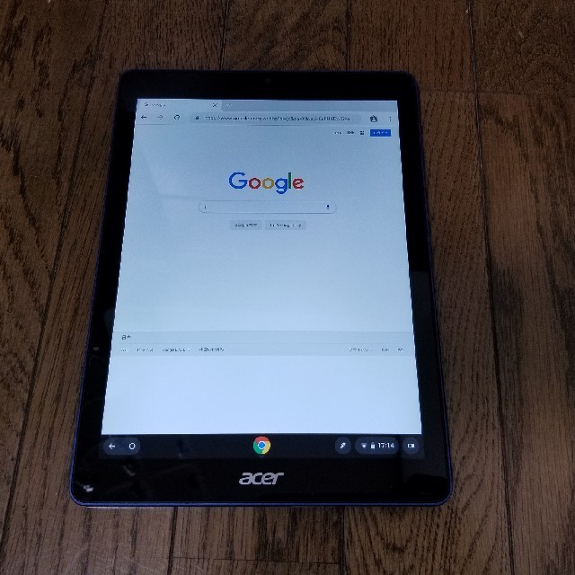 acer chromebook tab10タブレット