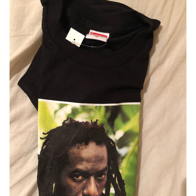 supreme buju banton tee 黒 black