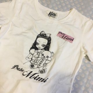 ケイティー(Katie)のkatie LETHAL LOLITA  tee Babe Mimi ケイティ(Tシャツ(半袖/袖なし))