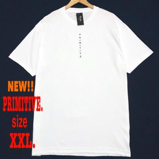 パウエル(POWELL)のXXL相当 PRIMITIVE FORTUNE Tシャツ 白 プリミティブ (Tシャツ/カットソー(半袖/袖なし))