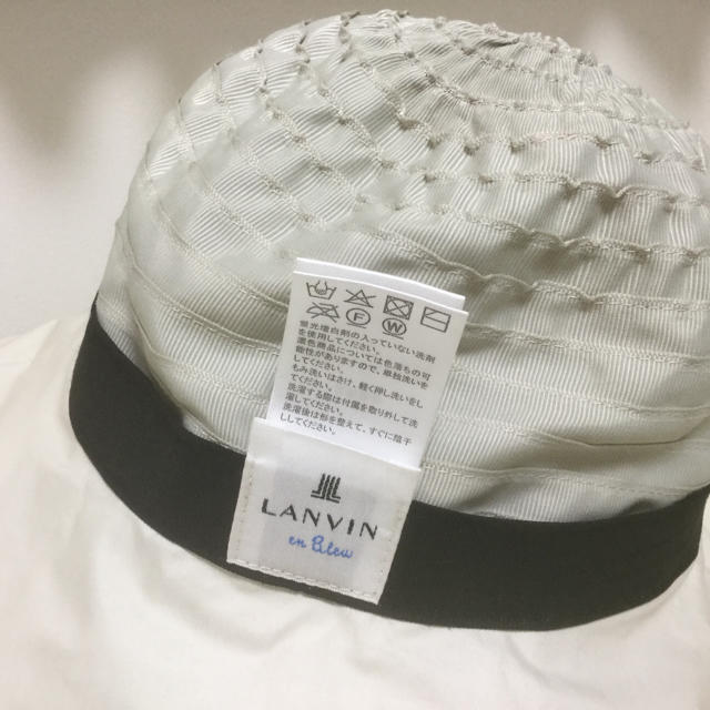 LANVIN en Bleu(ランバンオンブルー)のLANVINレディース帽子 レディースの帽子(その他)の商品写真