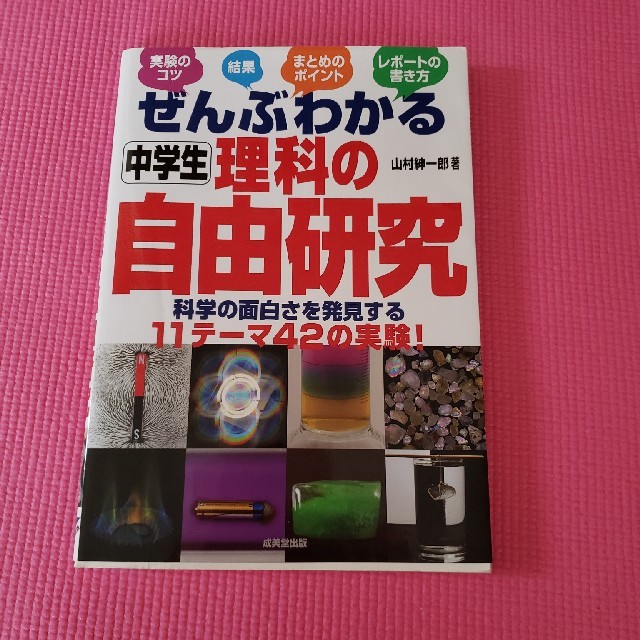 夏休み中学生の自由研究(理科) エンタメ/ホビーの本(語学/参考書)の商品写真