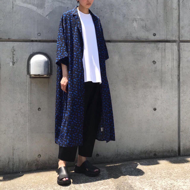 LAD MUSICIAN(ラッドミュージシャン)のOPEN COLLAR LONG SHIRT  42 メンズのトップス(シャツ)の商品写真