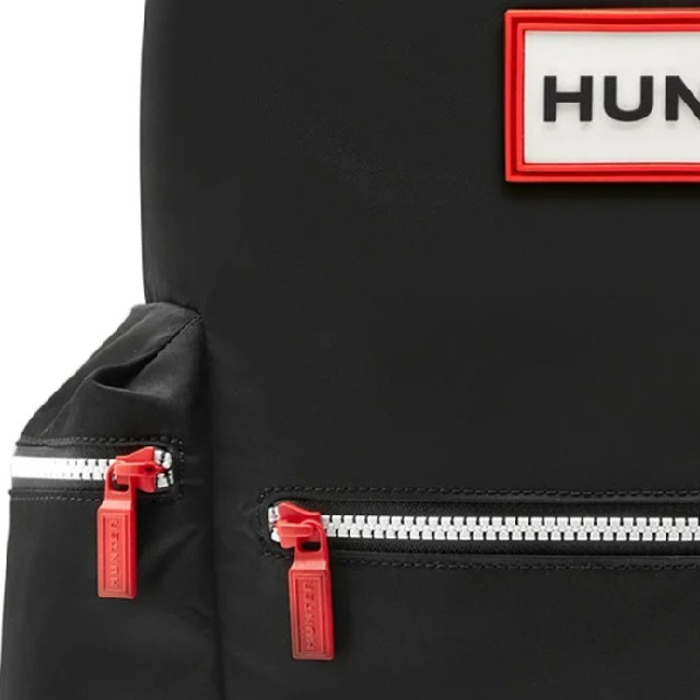 HUNTER(ハンター)の新品本物 ハンター HUNTER ナイロン バックパック 6017(大) 黒 レディースのバッグ(リュック/バックパック)の商品写真