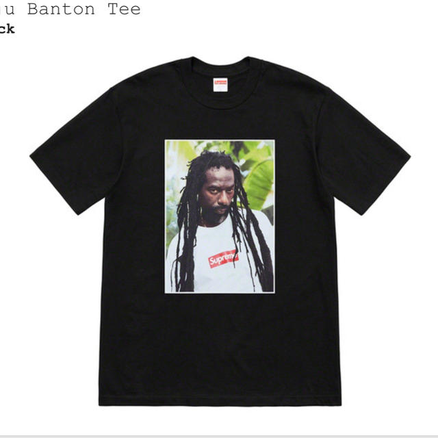 Supreme Buju Baton Tee Black 黒 L