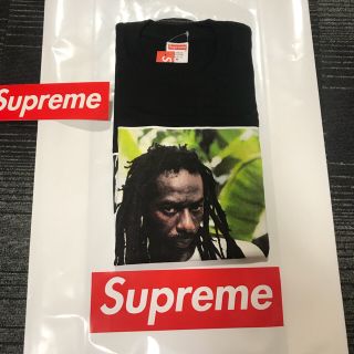 シュプリーム(Supreme)のSupreme Buju Banton Tee BLACK Mサイズ(Tシャツ/カットソー(半袖/袖なし))