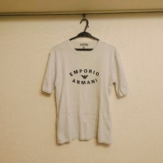 エンポリオアルマーニ(Emporio Armani)の【ニャン太郎様専用】エンポリオ・アルマーニ ニットTシャツ(Tシャツ/カットソー(半袖/袖なし))