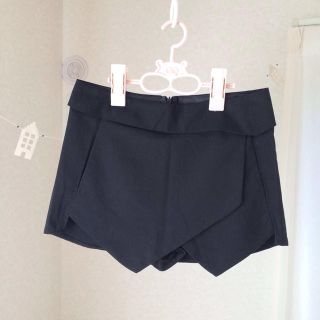 ザラ(ZARA)のZARA スコットパンツS ブラック (ショートパンツ)