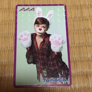 トリプルエー(AAA)のAAA 宇野実彩子 レア タノカ トレカ(シングルカード)