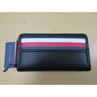 トミーヒルフィガー(TOMMY HILFIGER)の長財布 Tommy Hilfiger Gianna Zip Wallet　黒(財布)