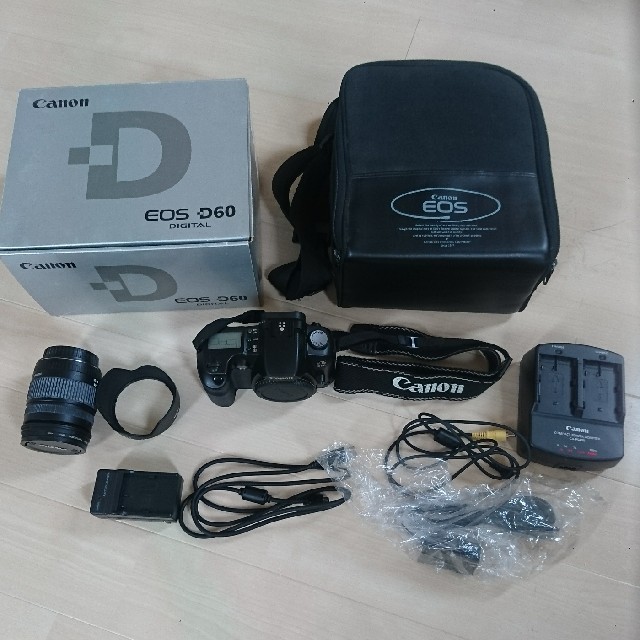 Canon EOS D60 箱付ケース付きのサムネイル