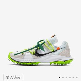 ナイキ(NIKE)のOFF-WHITE × NIKE AIR ZOOM TERRA KIGER  (スニーカー)