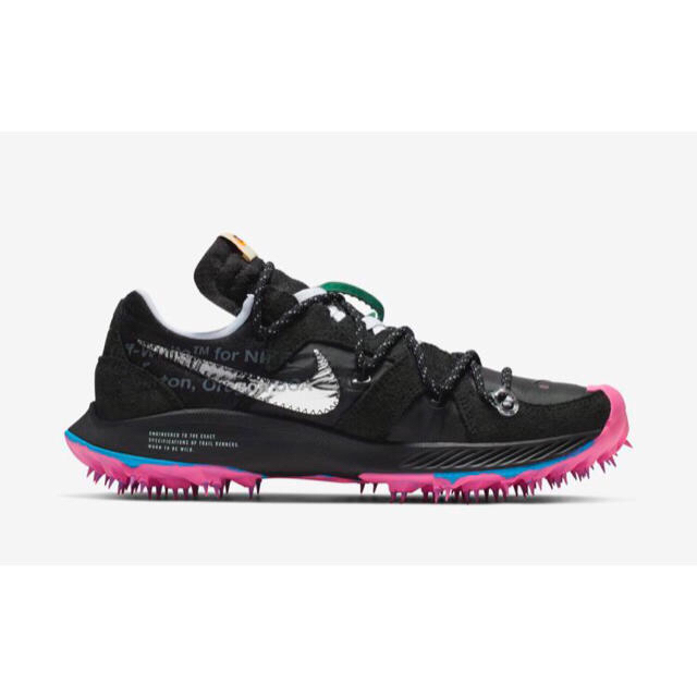 Nike off-white ズームカイガー5 black