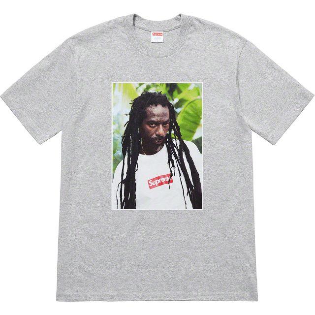 Supreme Buju Banton Tee 灰 S