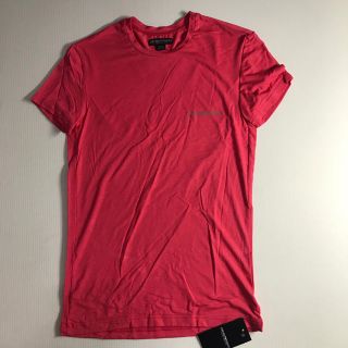 エンポリオアルマーニ(Emporio Armani)のエンポリオ・アルマーニ メンズ Tシャツ ピンク サイズS 未使用品(Tシャツ/カットソー(半袖/袖なし))