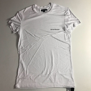 エンポリオアルマーニ(Emporio Armani)のエンポリオ・アルマーニ メンズ Tシャツ サイズM ホワイト 未使用品(Tシャツ/カットソー(半袖/袖なし))