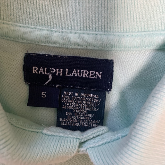 Ralph Lauren(ラルフローレン)の《値下げ》ラルフローレン ポロワンピース ガールズ キッズ/ベビー/マタニティのキッズ服女の子用(90cm~)(ワンピース)の商品写真