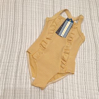 プチバトー(PETIT BATEAU)の☆プチバトー 19SS セール☆シアサッカー ワンピース水着 5a(水着)