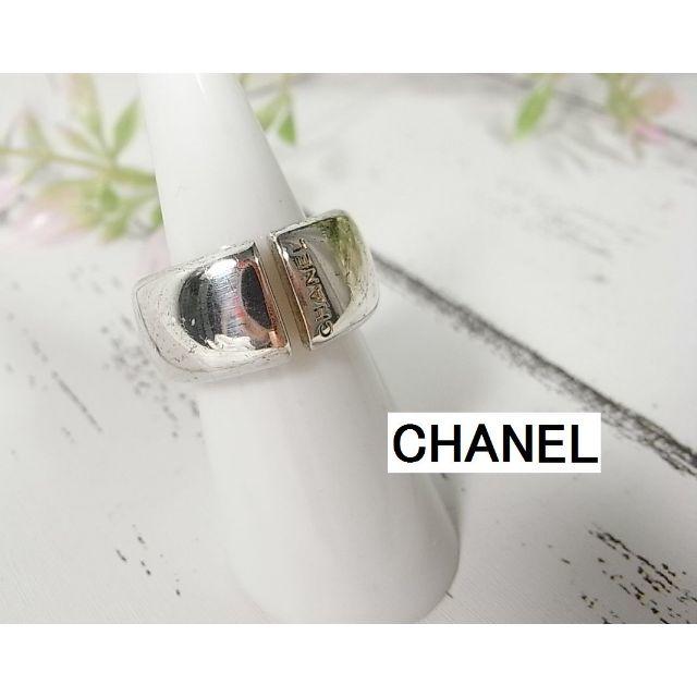 正規 CHANEL - 本物シャネル　925製　リング　約９号位 リング(指輪)