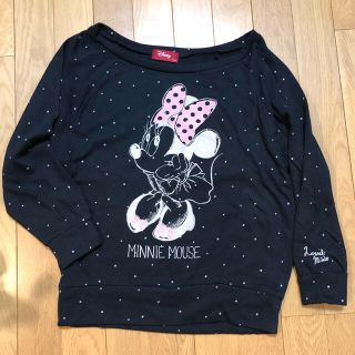 ディズニー(Disney)の《値下げしました》ミニーマウス ロンＴ トレーナー(Tシャツ(長袖/七分))