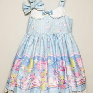 アンジェリックプリティー(Angelic Pretty)のサロペット(ひざ丈ワンピース)