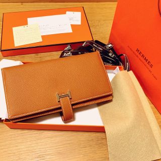 エルメス(Hermes)の価格相談可[新品未使用]エルメス ベアン スフレ  長財布[正規店購入](長財布)