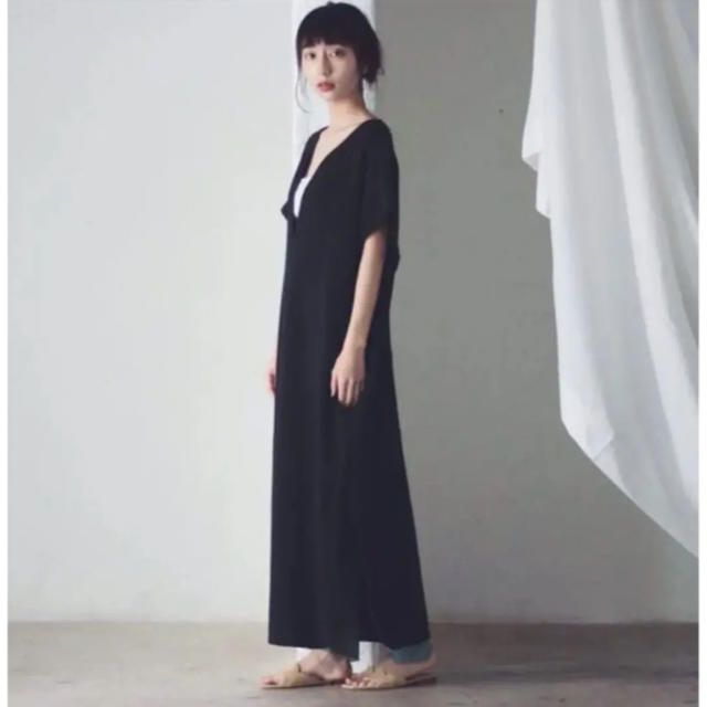 BEAUTY&YOUTH UNITED ARROWS(ビューティアンドユースユナイテッドアローズ)の【mayu様専用】lilimeek / open neck pullover  レディースのワンピース(ロングワンピース/マキシワンピース)の商品写真