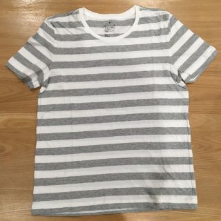 ムジルシリョウヒン(MUJI (無印良品))の無印良品 ボーダー Tシャツ M(Tシャツ(半袖/袖なし))